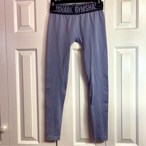 Gymshark Seamless Leggings Purple with Gray Band‎ A20